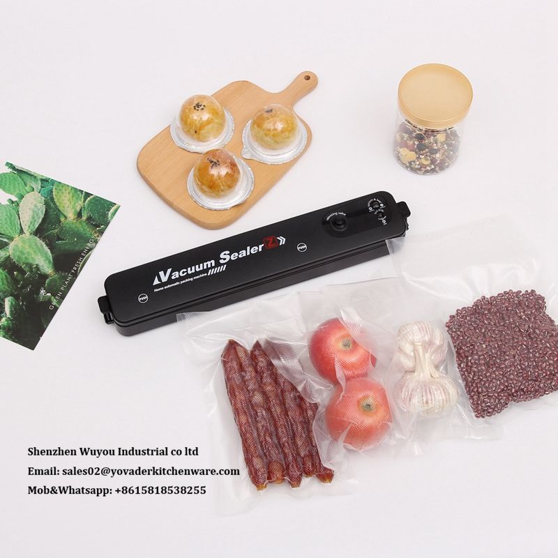 Household Automatic Mini 28CM food vacuum sealer, Home portable food saver machine with 15pcs Vacuum Bags