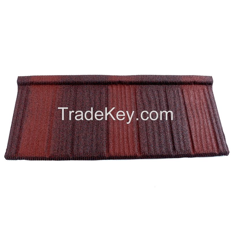 Stone Coated Metal Roof Tile Stone coated roof tile Stone coated metal roofing tile