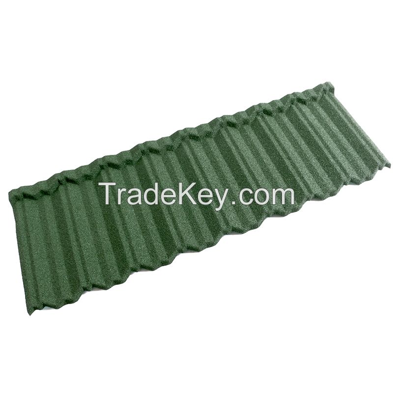 Stone Coated Metal Roof Tile Stone coated roof tile Stone coated metal roofing tile