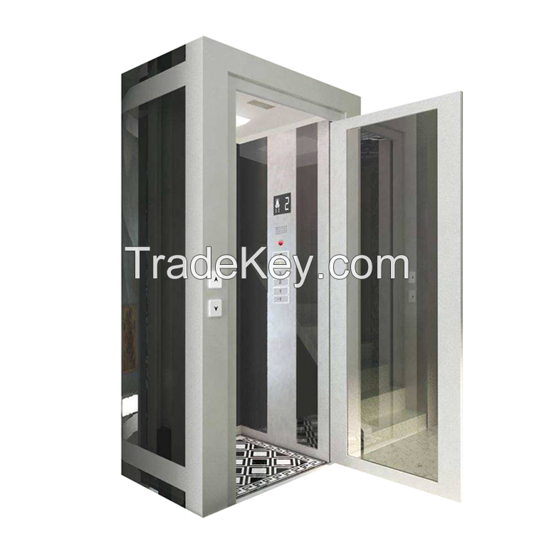 2021 New design wood veneer 3 person home lift