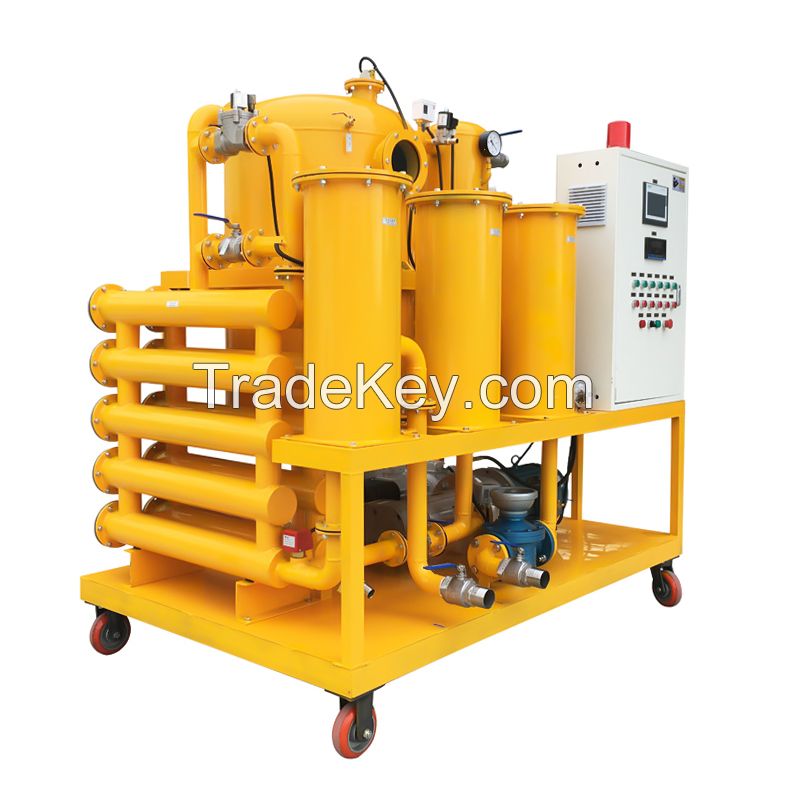 Double-Stage Vacuum Transformer Oil Purifier