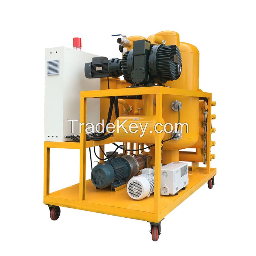 Double-Stage Vacuum Transformer Oil Purifier