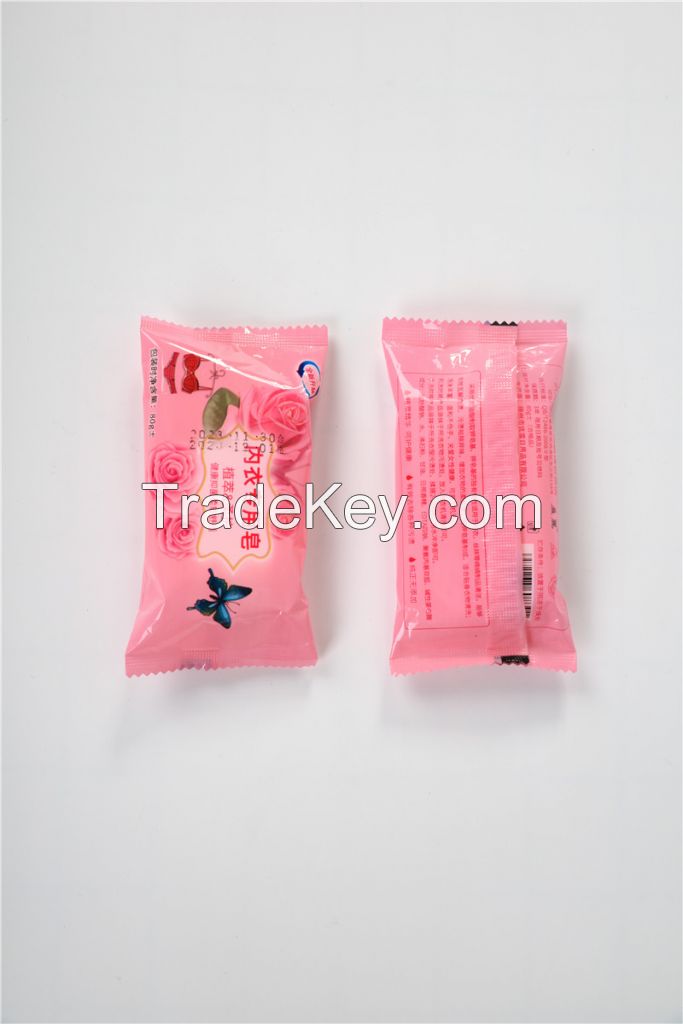 woman professional underwear soap