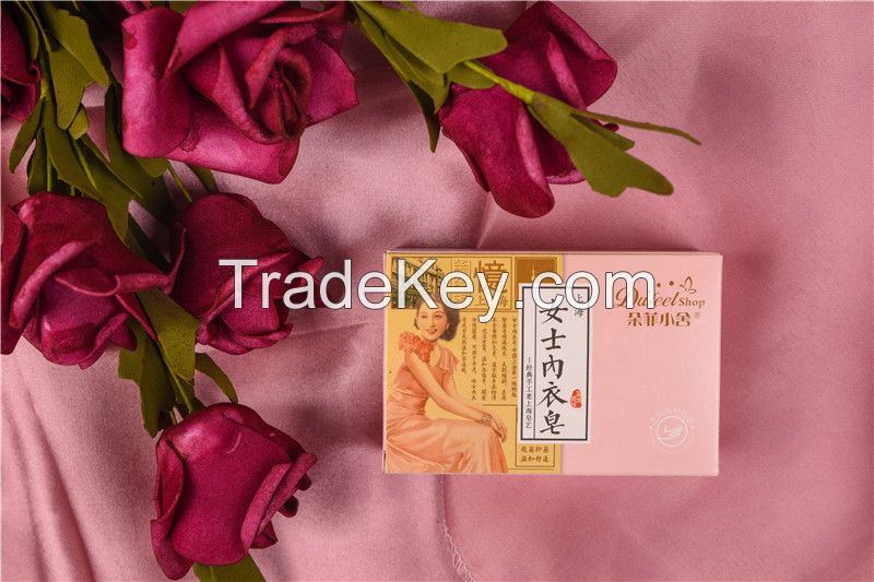 woman professional underwear soap