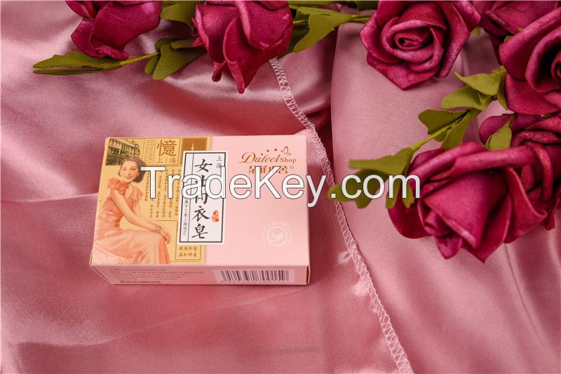 woman professional underwear soap