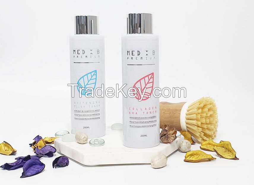 Medb Premium Toner Series (collagen Aha, Whitening Milky)