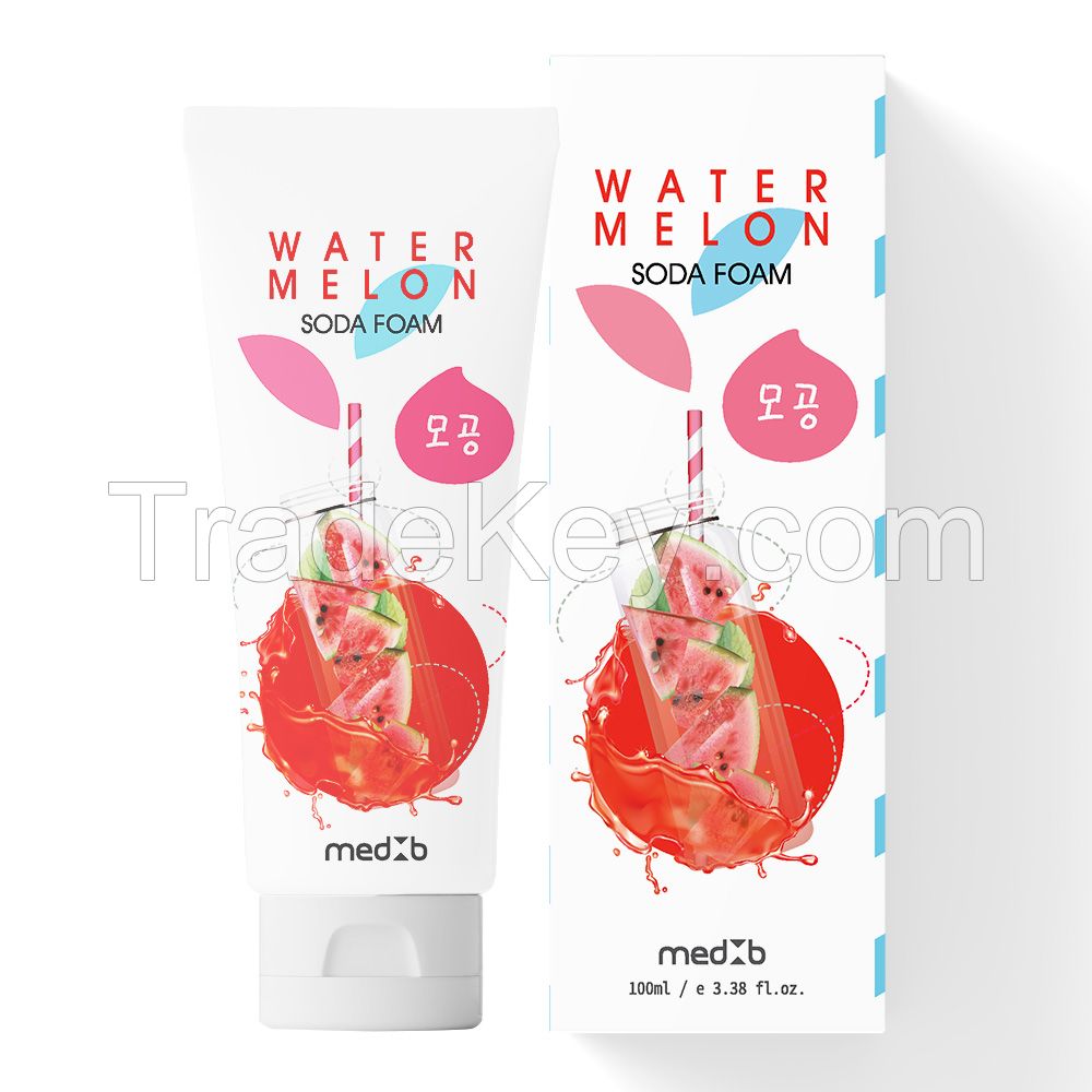 MedB Soda Foam Cleansing 100ml (Lemon, Watermelon, Muskmelon, Green Tangerine,  Grape, Blueberry)