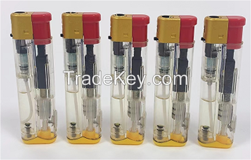 gas lighters with LED lamp