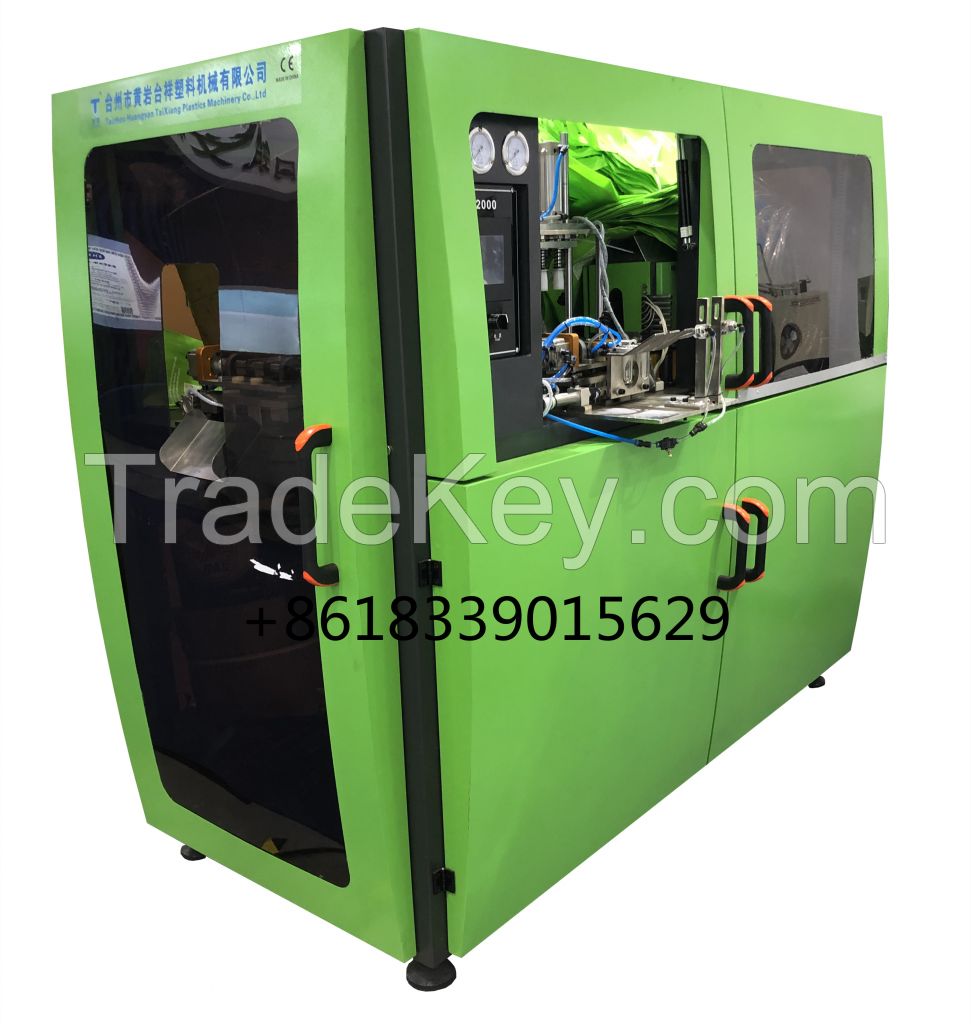 Small automatic plastic pet bottle blowing molding machine cosmetics