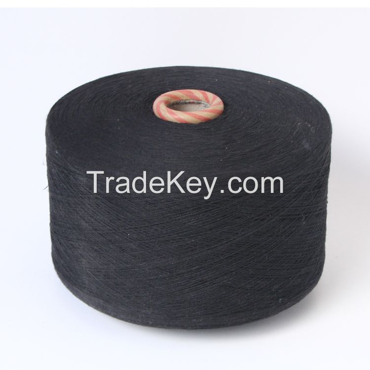 Keshu hot sell Ne8s recycle cotton yarn carded cotton yarn for weaving and knitting fabrics