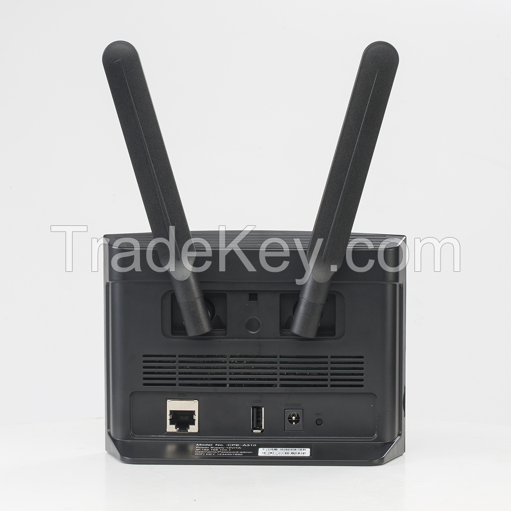 B1 B2 B3 B4 B5 B7 B8 B12 A310 4G LTE Wireless Router with Sim Card Slot