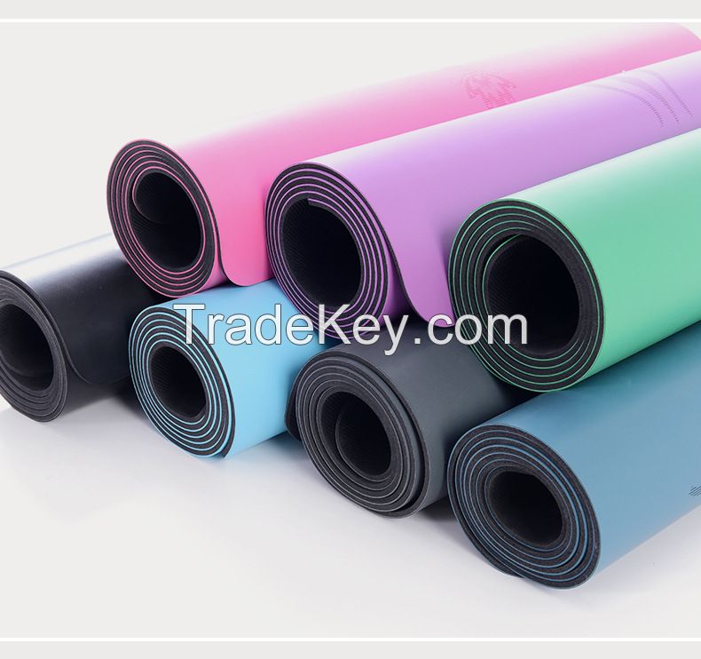 High quality factory direct hot sale PU yoga mat customized Yoga mat