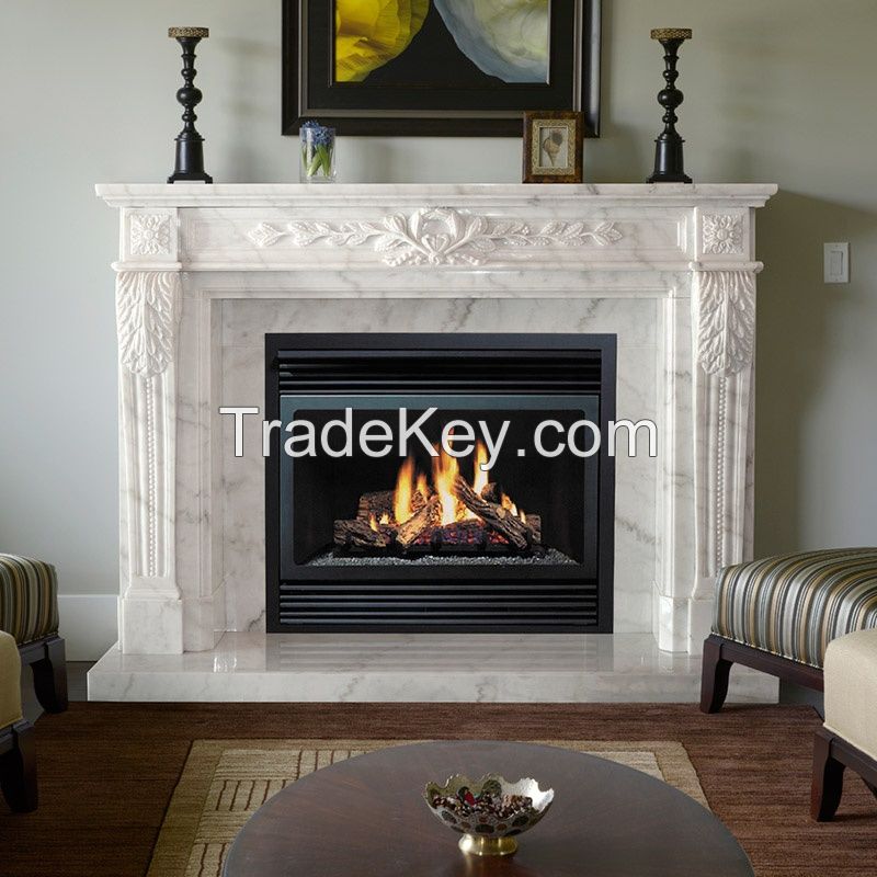 Water Vapor Fire Steam Fireplace Cassette 600mm Flat Panel Design