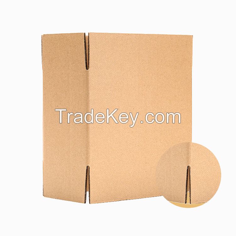 Rugged and durable shipping packaging carton three-layer five-layer corrugated carton