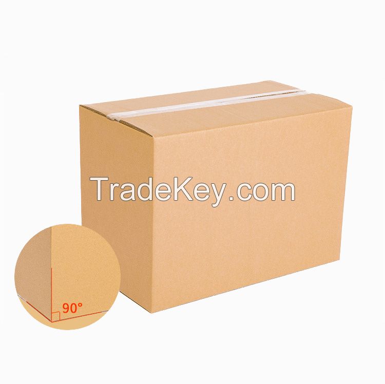 Rugged and durable shipping packaging carton three-layer five-layer corrugated carton