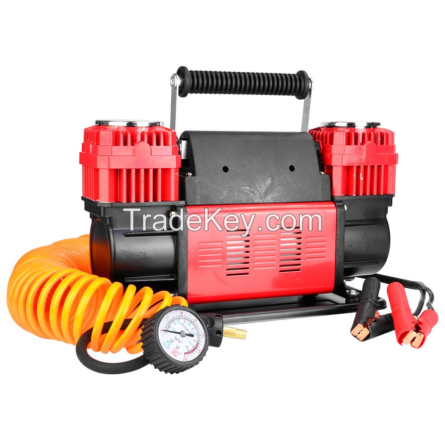 Double 60mm Cylinder Metal Heavy Duty Air Compressor