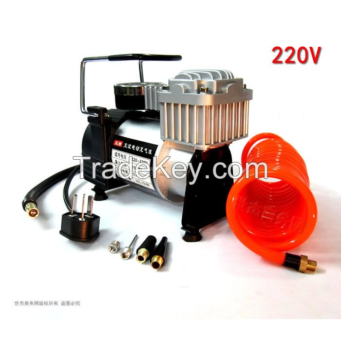 Ac Air Compressor Fs220ds 110v 220v Portable Mini Car Air Compressor