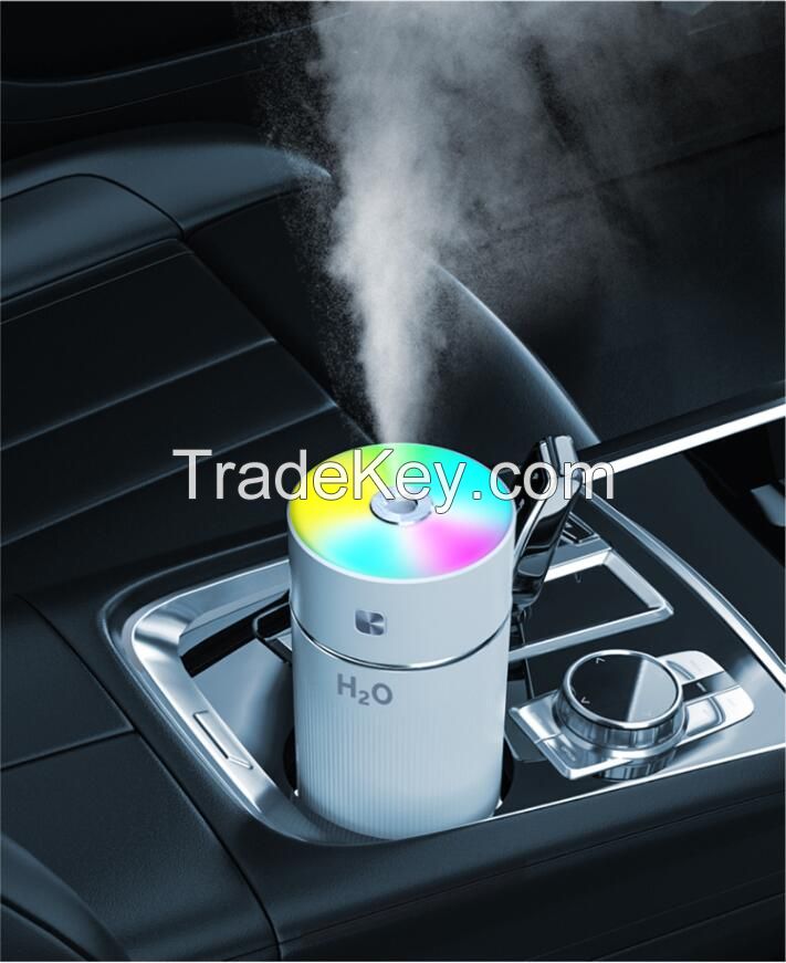 240ml rosy clouds ultrasonic home car office travel desktop portable mini usb humidifier with led light