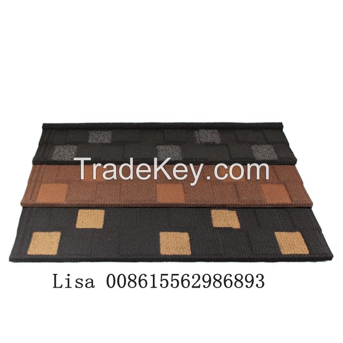 NIGERIA Hot Sale Corrugated Stone Coated Roofing Tile