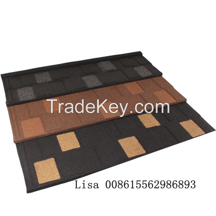 Building Materials Color Coated Stone Roofing Tile Sheet for house