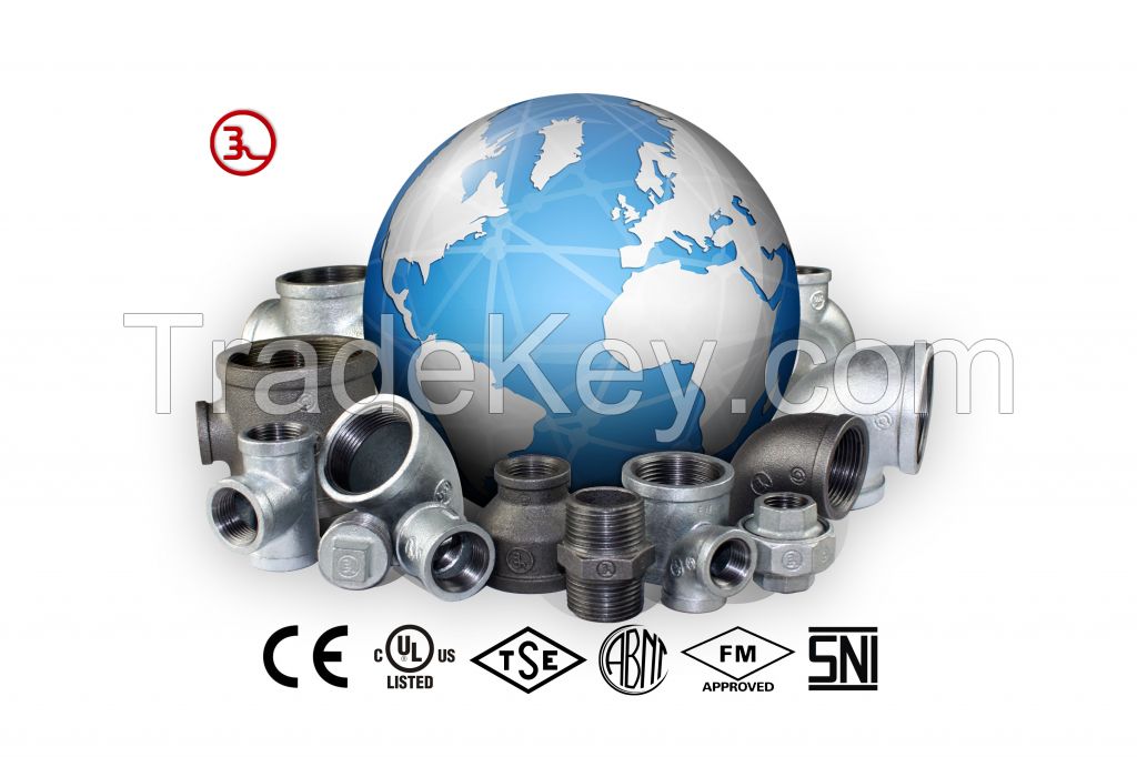 Hebei Jianzhi Casting Group  Famous brand malleable iron pipe fittings