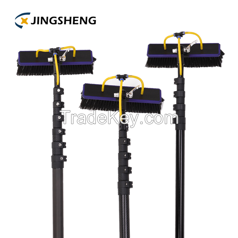 100% High Modulus Carbon Fiber Telescoping Pole For Solar Panel Cleaning