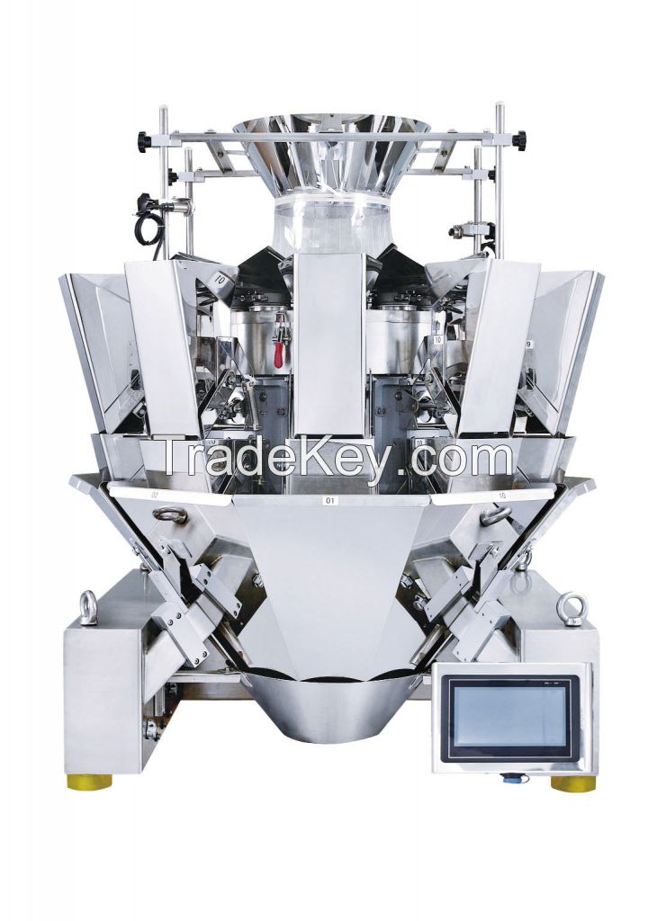 Multihead weigher 10 head 14 head filling machine