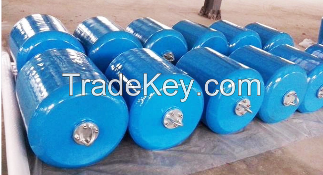 Flexible portable yacht fender fender pad light body foam filled polyethylene fender billiard ball