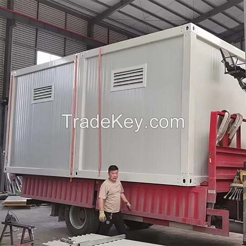 Luxury Modern Frame Prefabricated Containers Home (2)