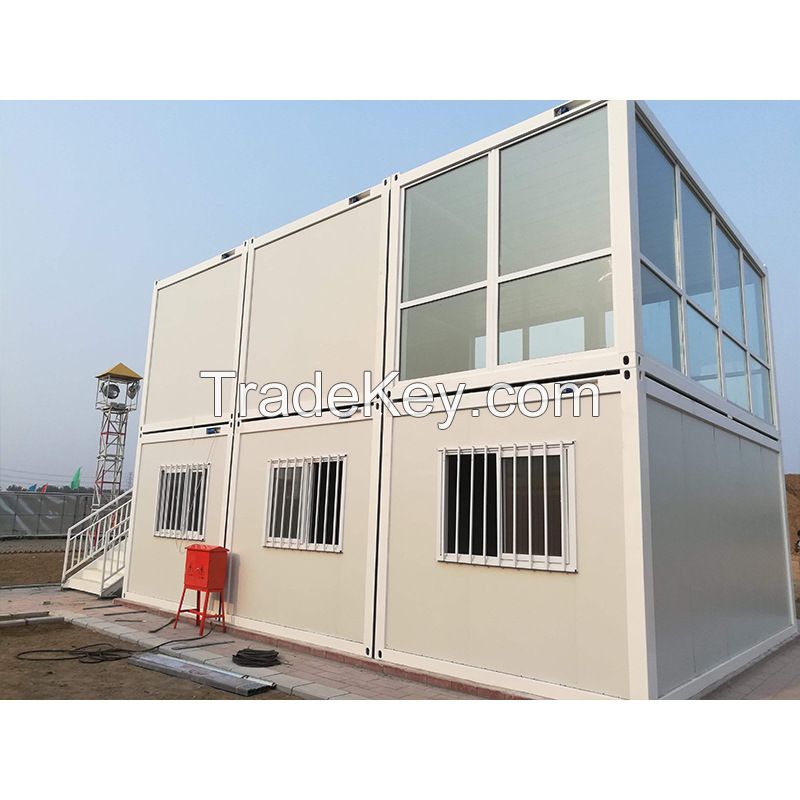 Modern  rock wool Sandwich Panel container Homes