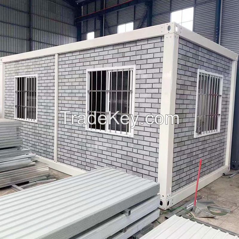 Luxury Modern Frame Prefabricated Containers Home (2)