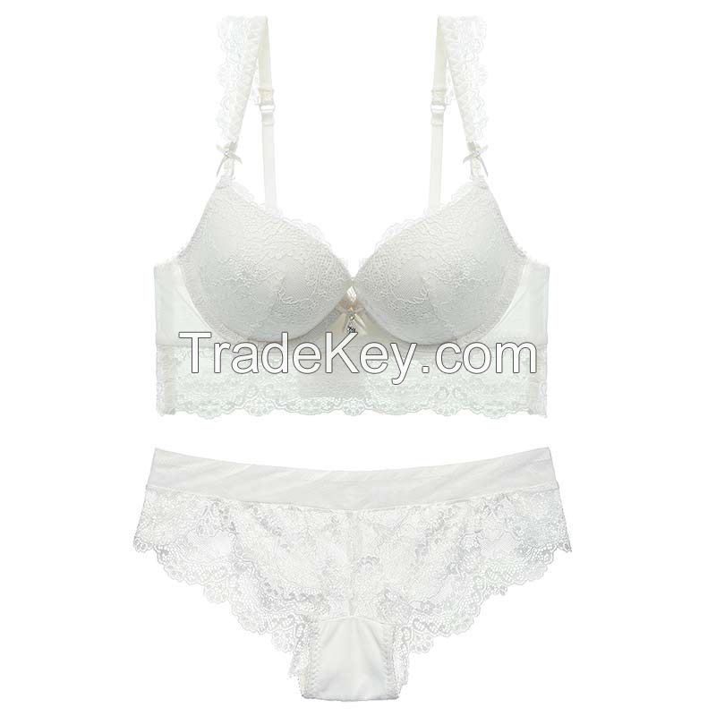 GM-Colorful Fashion Bra Panty Sets Sexy Lace Lingerie Factory Wholesale