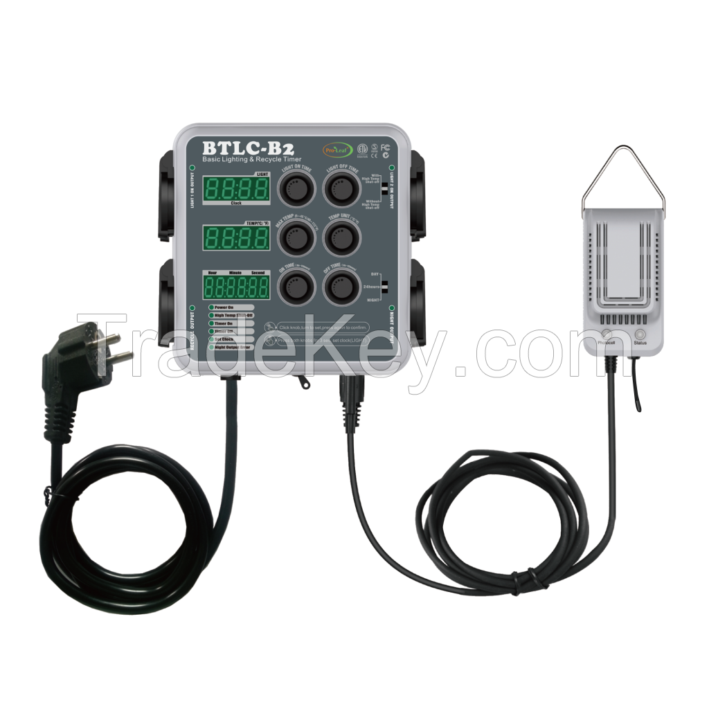 Betc-b2 Pro-leaf Basic Environmental Temperature Humidity And Recycle Timer Controller