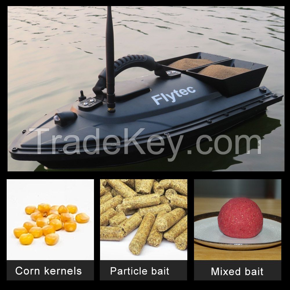 V500 Flytec 2.4Ghz Carp Fishing Bait RC Boat Speed Steering Fine Adjustment Upgrade Version of 2011-5