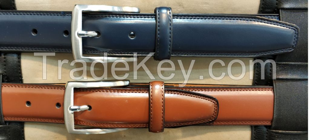 Classic men's dress belt