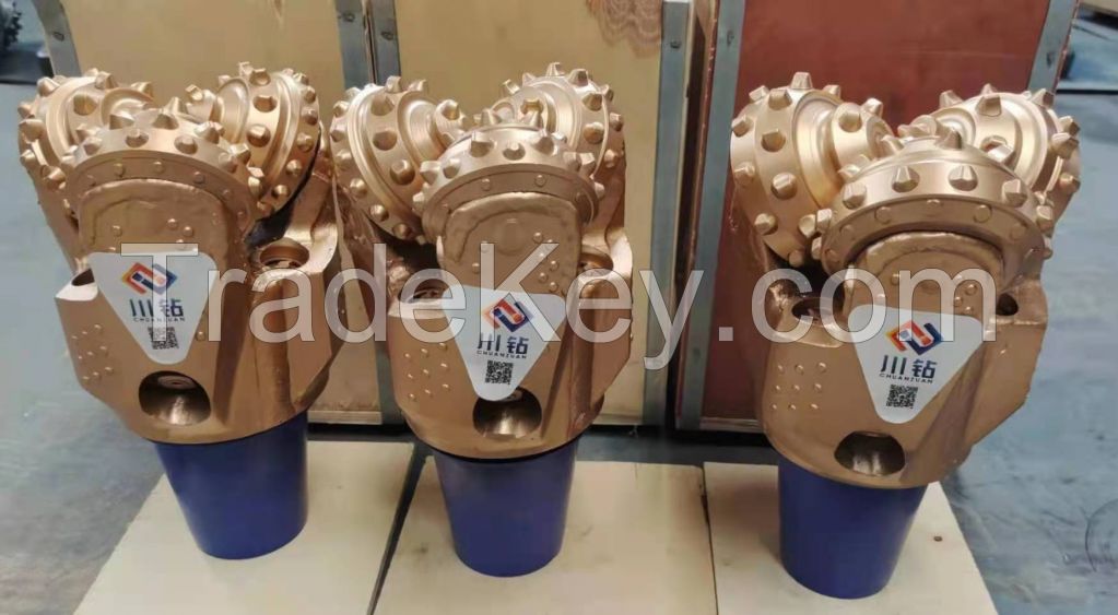 7 inches IADC 537Tricone roller cone drill bits, support customized