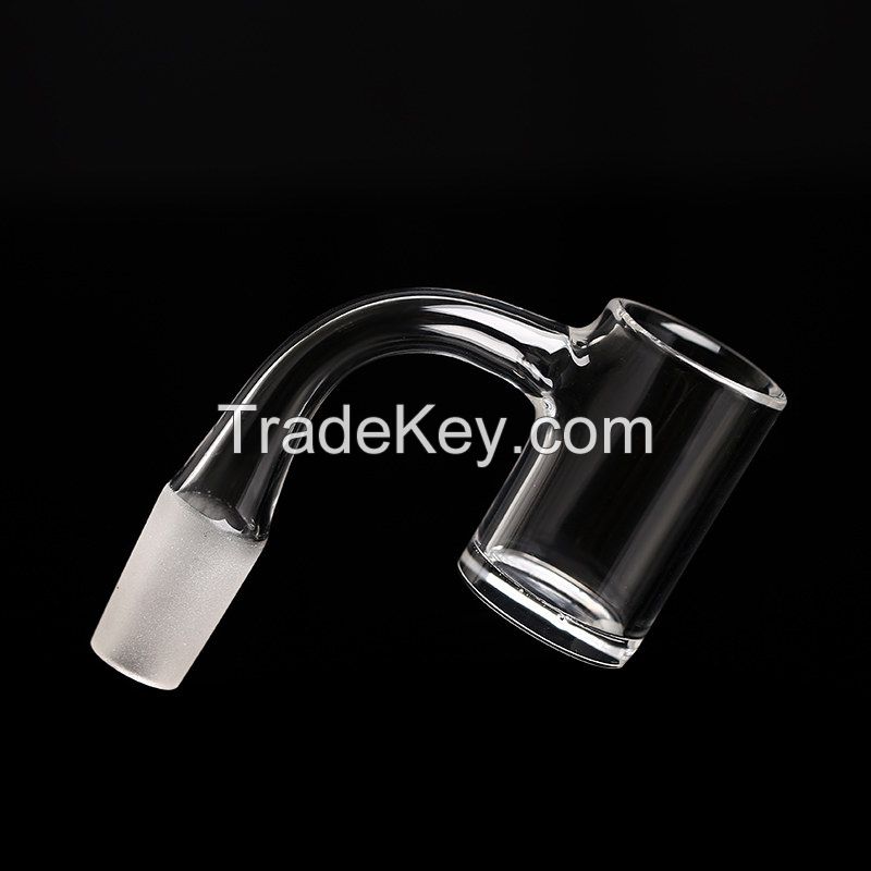 Smoking Accessories Full Weld OD25mm 4mm Bottom 45&Acirc;&deg; 90&Acirc;&deg; 10mm 14mm 18mm male female Quartz Banger Nails