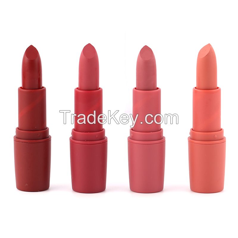 New Matte Lipstick for Women Sexy Brand Lips Color Cosmetics Waterproof Lipstick Long Lasting Lip stick Nude Makeup