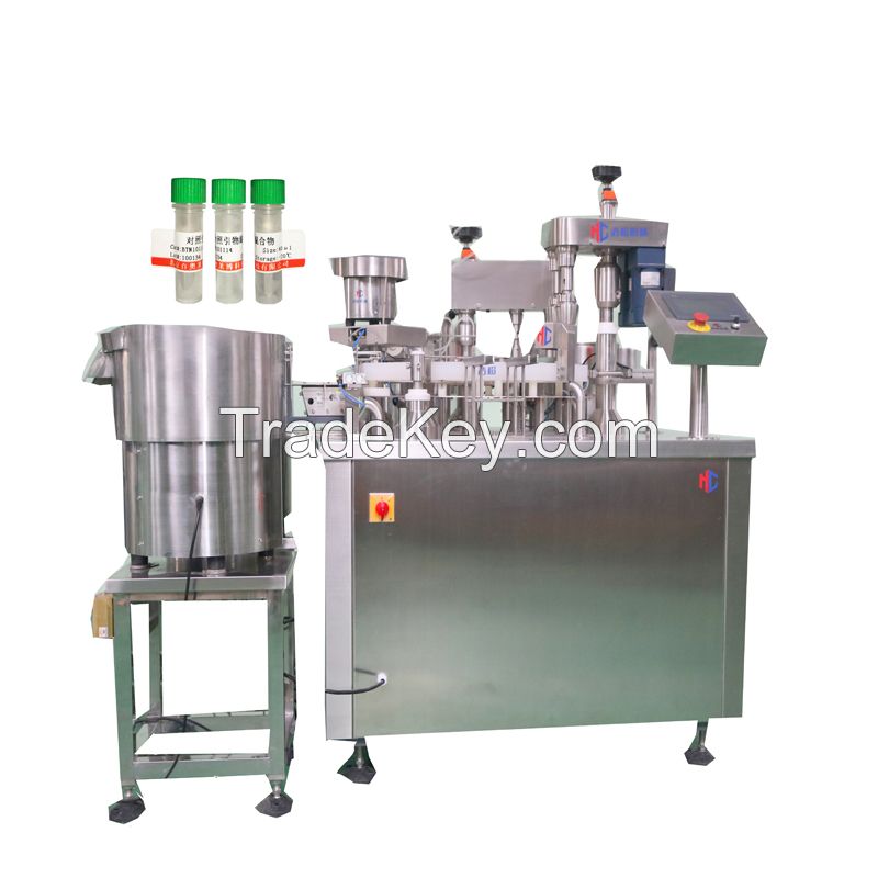 reagent tube filling machine