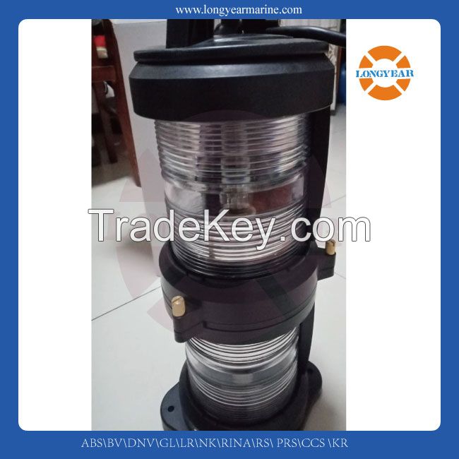 Marine double deck navigation lamp singal light