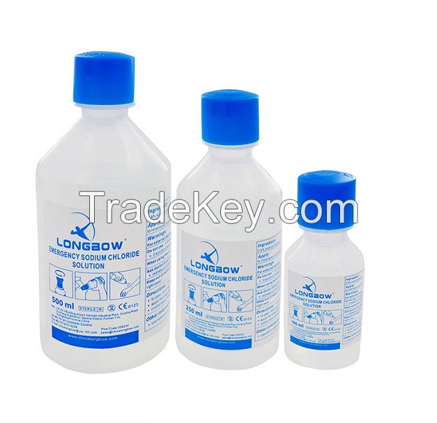 Sterile 0.9% Sodium Chloride Saline Solution For Eye Wash