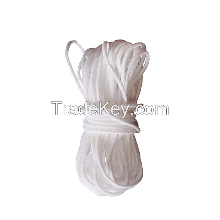 2.8mm Round white elastic earloop 