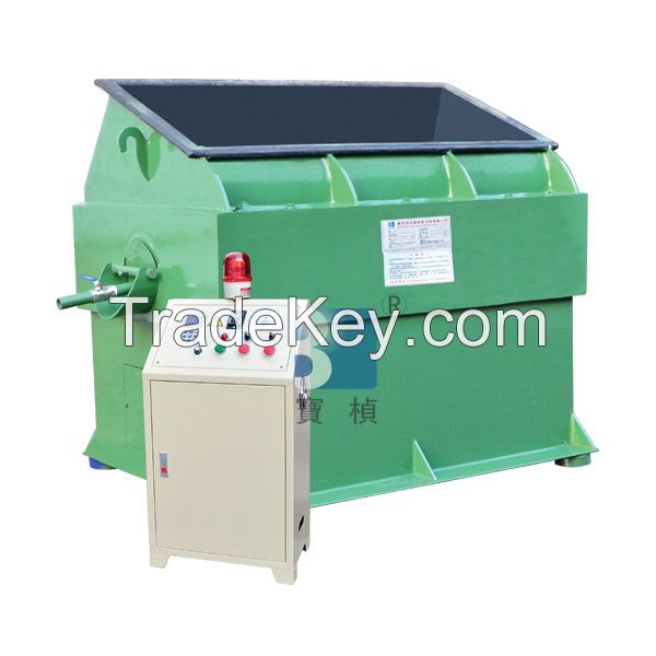 Surface Metal Polishing Deburring Tub Shape Vibratory Finishing Machine