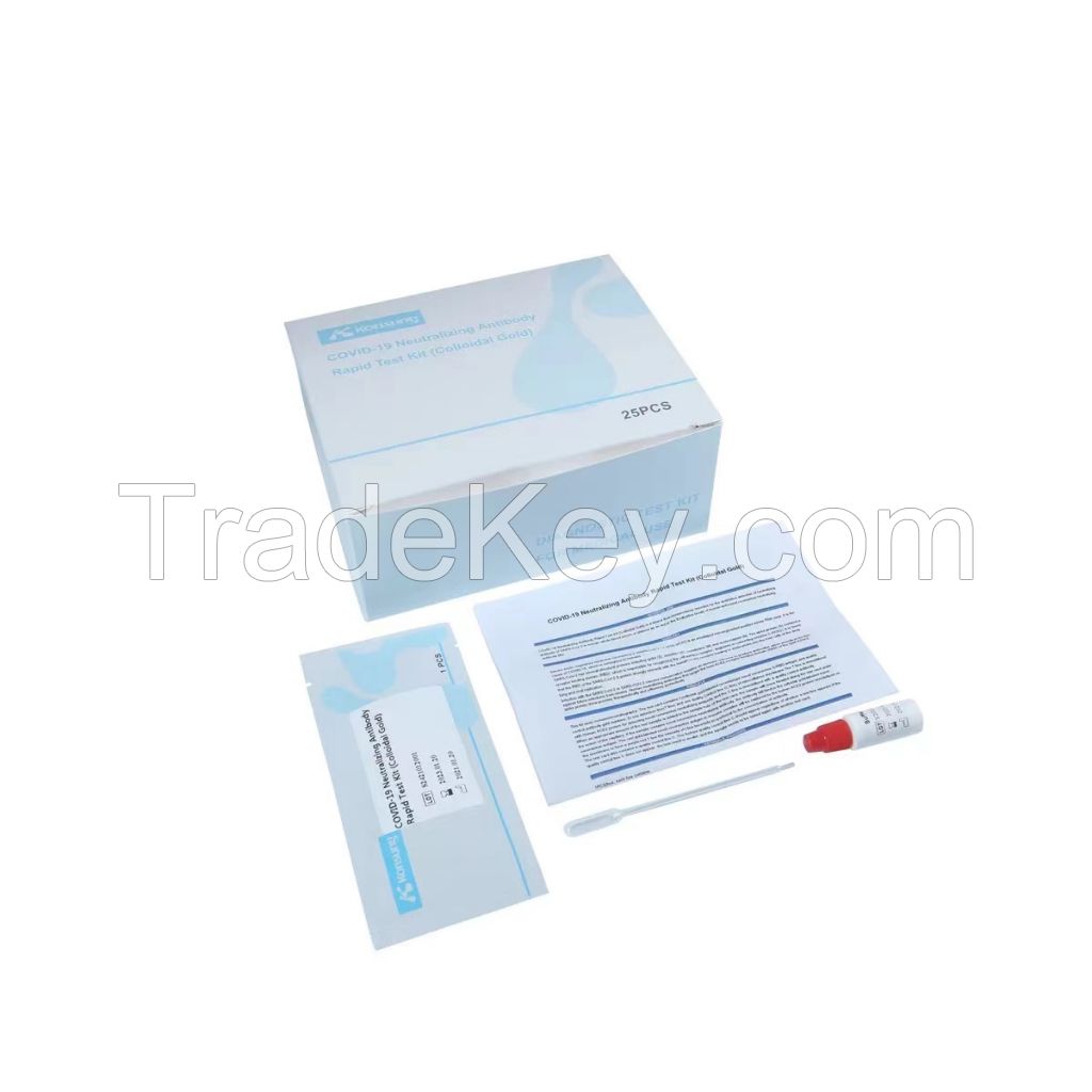 COVID-19 Neutralizing Antibody Rapid Test Kit (Colloidal Gold)