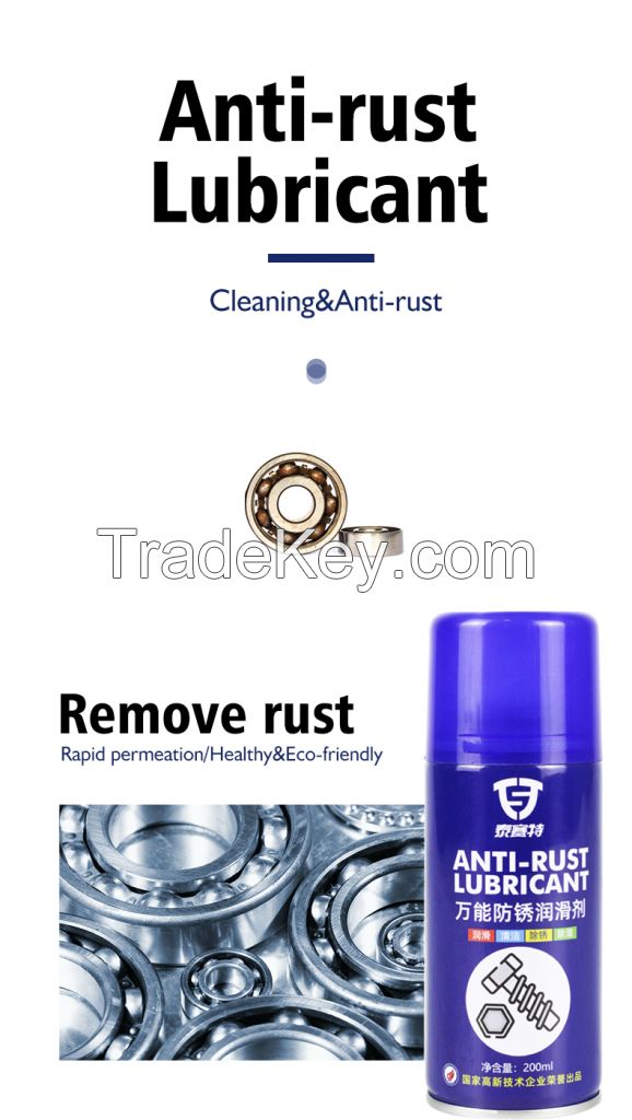 Lubricant Spray anti-rust silicone 600ml China