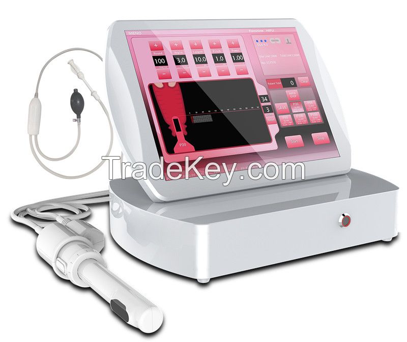 MENOBEAUTY Portable Hifu Vaginal Tightening Machine 2 cartridges For Vaginal Rejuvenation