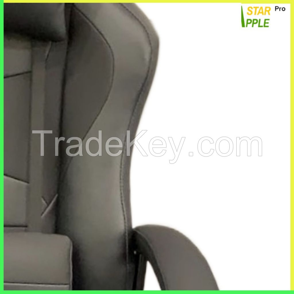 Gaming Chair AS-C2021 with Nylon Base and High Backrest Design Comfortable Great for Apartment and Corporation