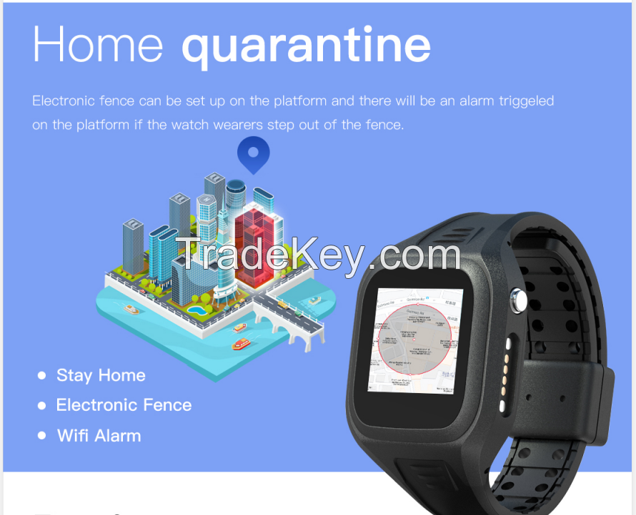 HOME QUARANTINE GPS TRACKING BRACELET