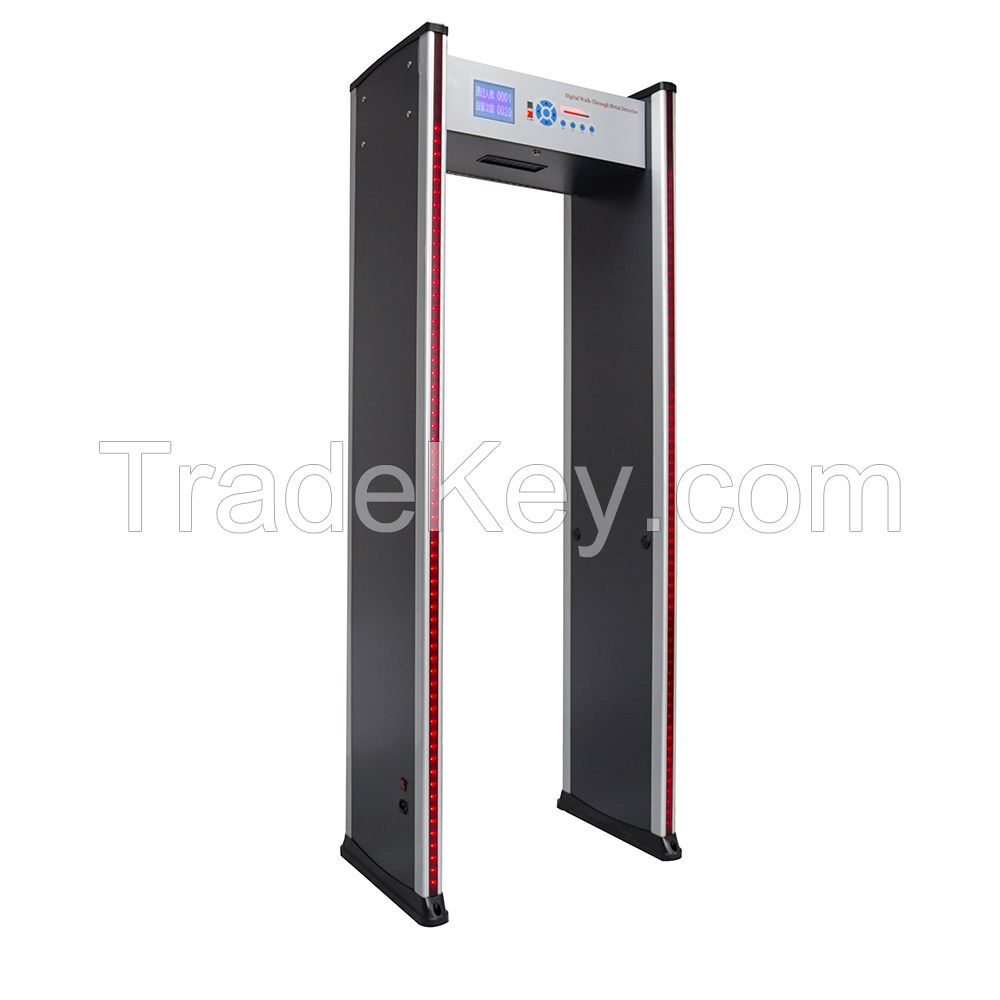 Walk through metal detector