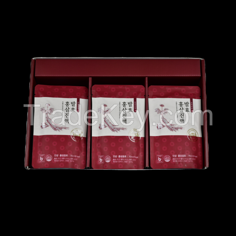 Fermented red ginseng extract